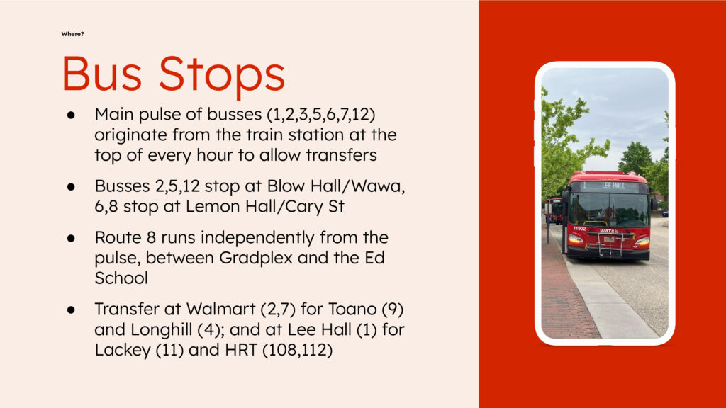 Bus Stops